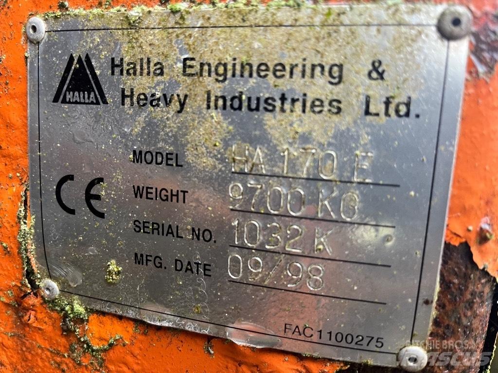 Halla 170E Wheel loaders