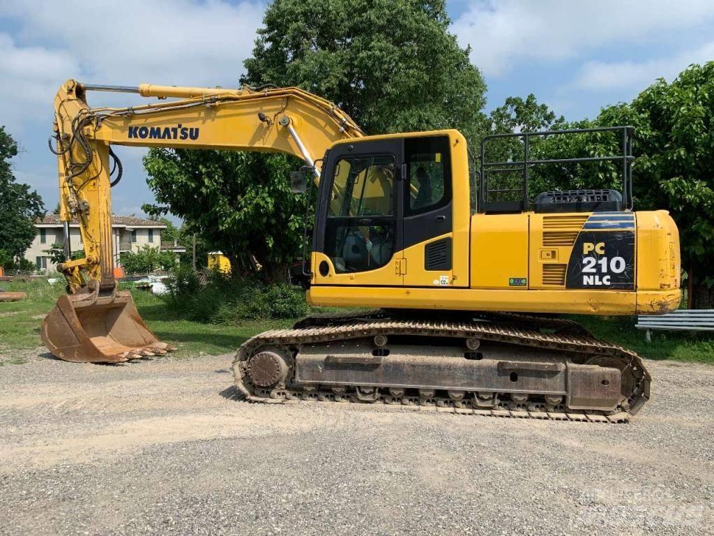 Komatsu PC 210 NLC-8 Crawler excavators