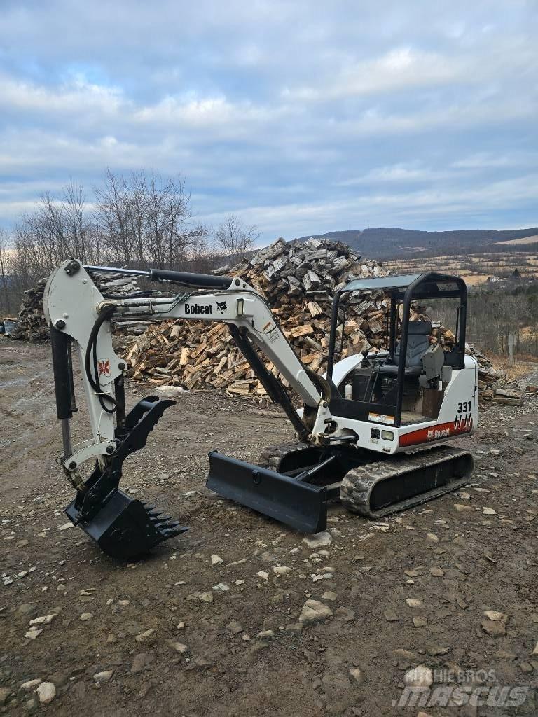 Bobcat 331 G Mini excavators < 7t (Mini diggers)