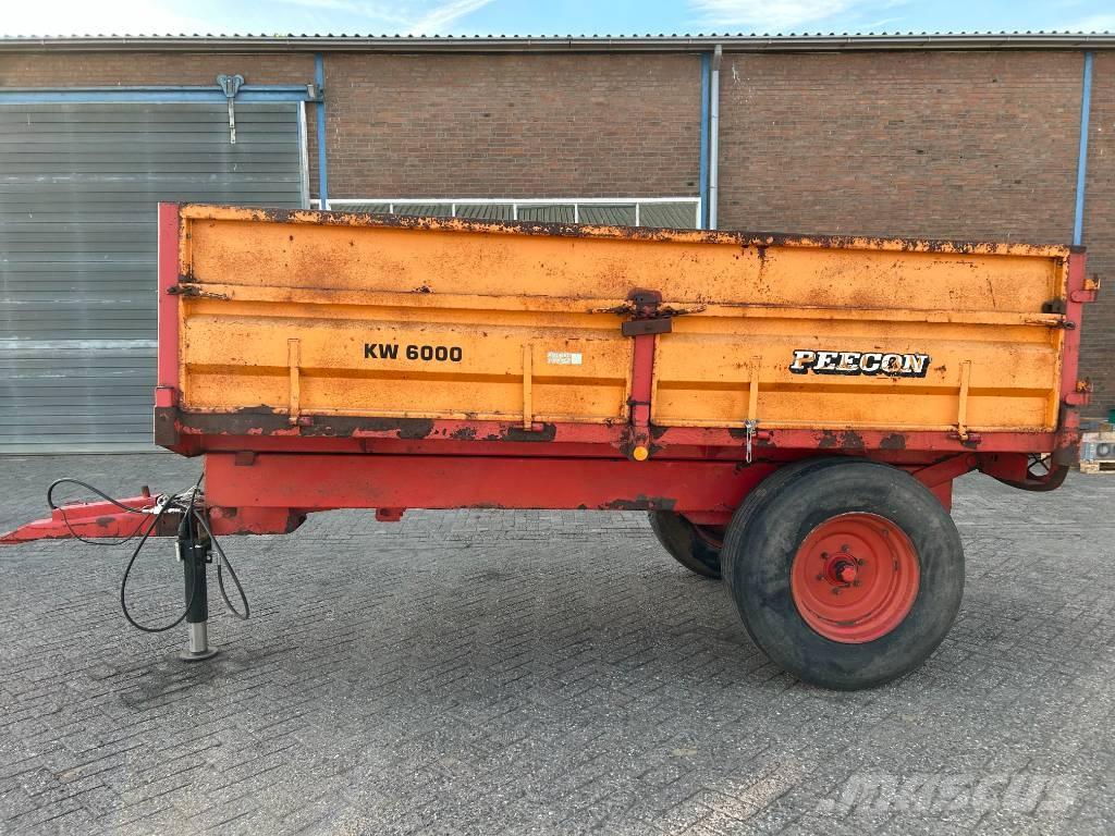 Peecon KW 6000 Tipper trailers
