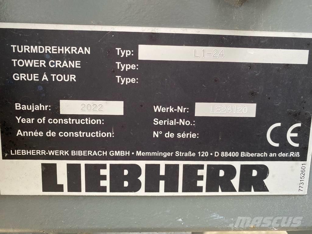 Liebherr L1-24 Tower cranes