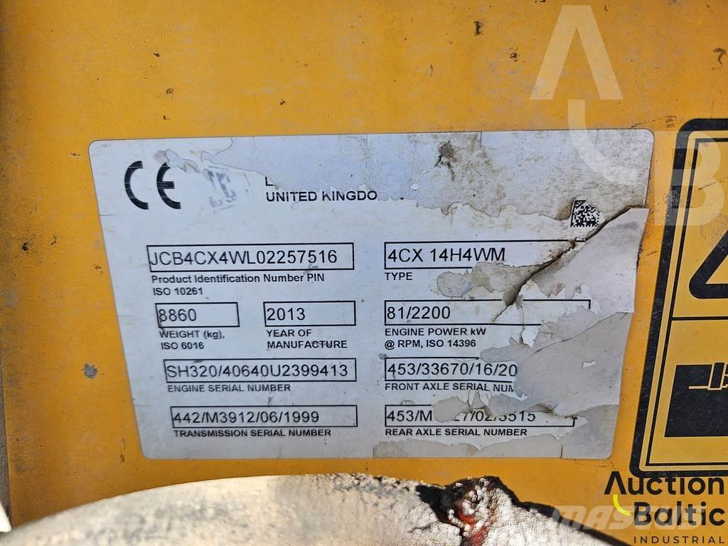 JCB 4 CX Backhoe loaders