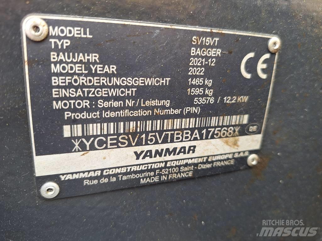 Yanmar SV 15 Mini excavators < 7t (Mini diggers)
