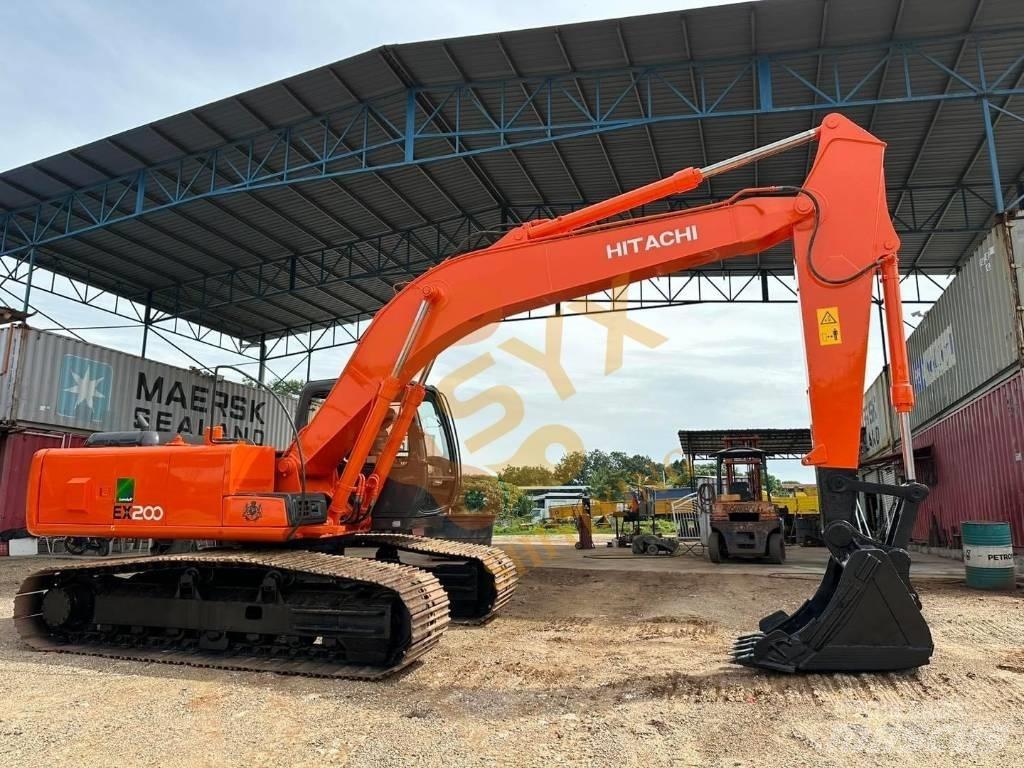 Hitachi EX 200 Crawler excavators