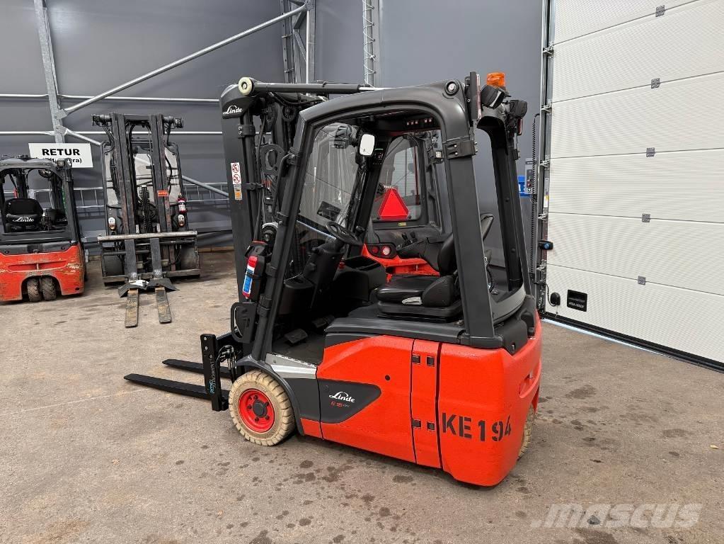 Linde E 16 C-02 Electric forklift trucks