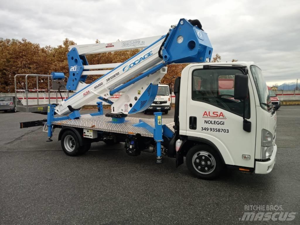 Socage 20d Truck & Van mounted aerial platforms