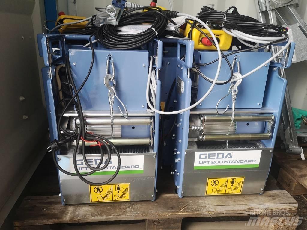 Geda LIFT STANDARD Hoists, winches and material elevators