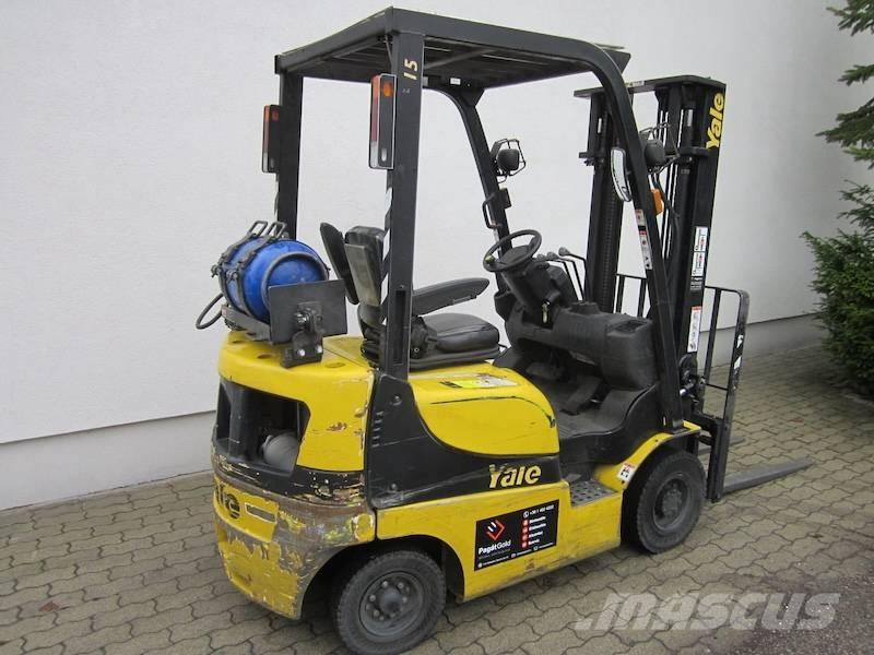 Yale GLP15MX LPG trucks