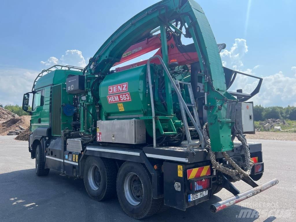 JENZ HEM 583 R MAN Wood chippers