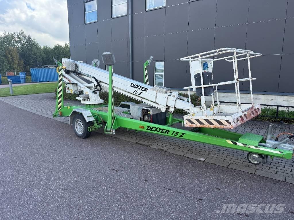 Dexter 15Z Trailer mounted aerial platforms