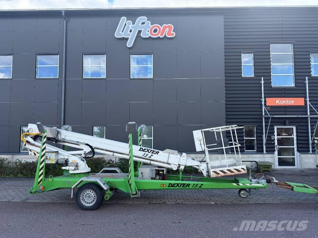 Dexter 15Z Trailer mounted aerial platforms