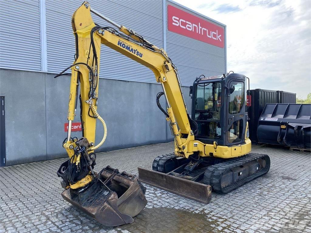 Komatsu PC55MR-3 Wheeled excavators