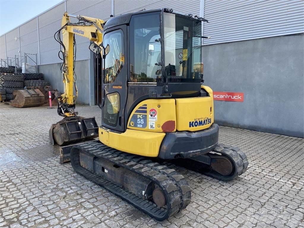 Komatsu PC55MR-3 Wheeled excavators