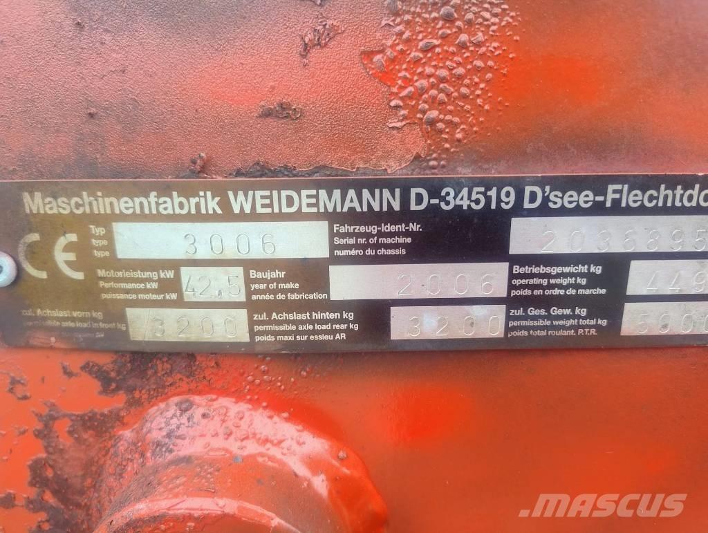 Weidemann 3006 Parts Wheel loaders