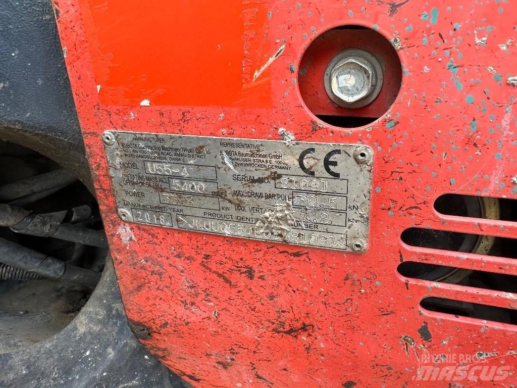 Kubota KX 055-4 Mini excavators < 7t (Mini diggers)