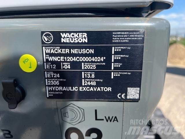 Wacker Neuson ET 24 Crawler excavators