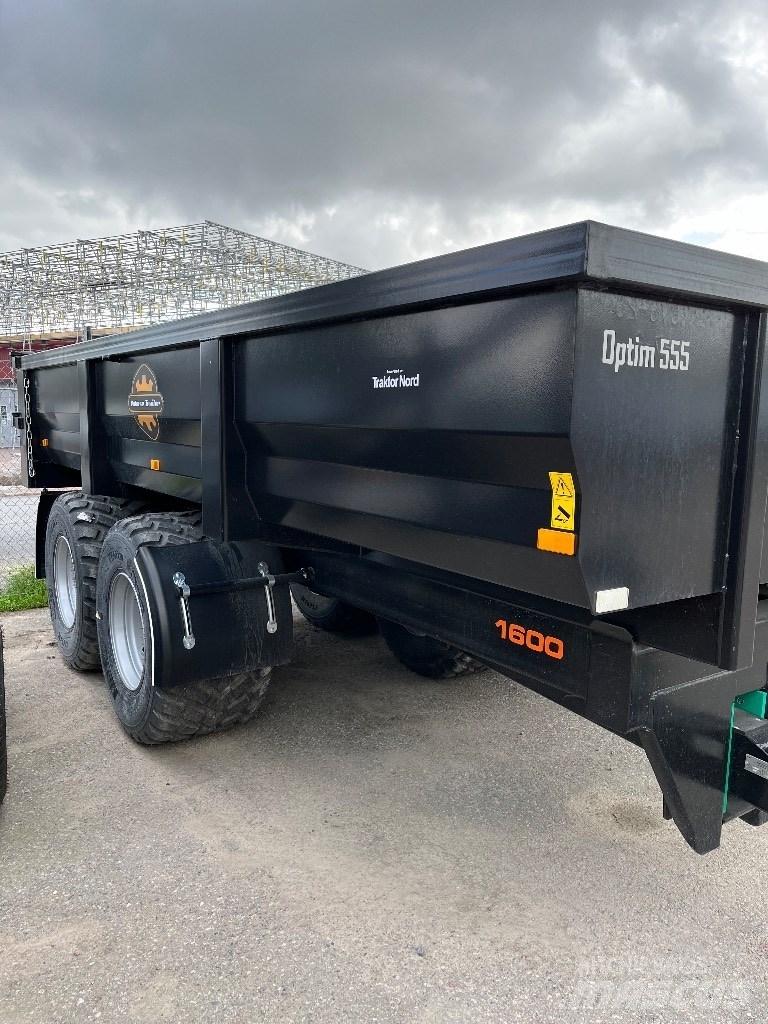 Palmse Trailer D1600 Skip loader trailers