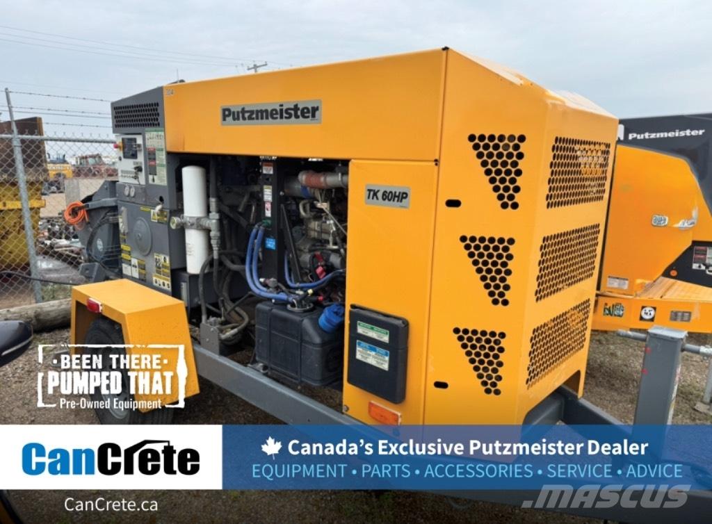 Putzmeister TK 60 HP Concrete pump trucks