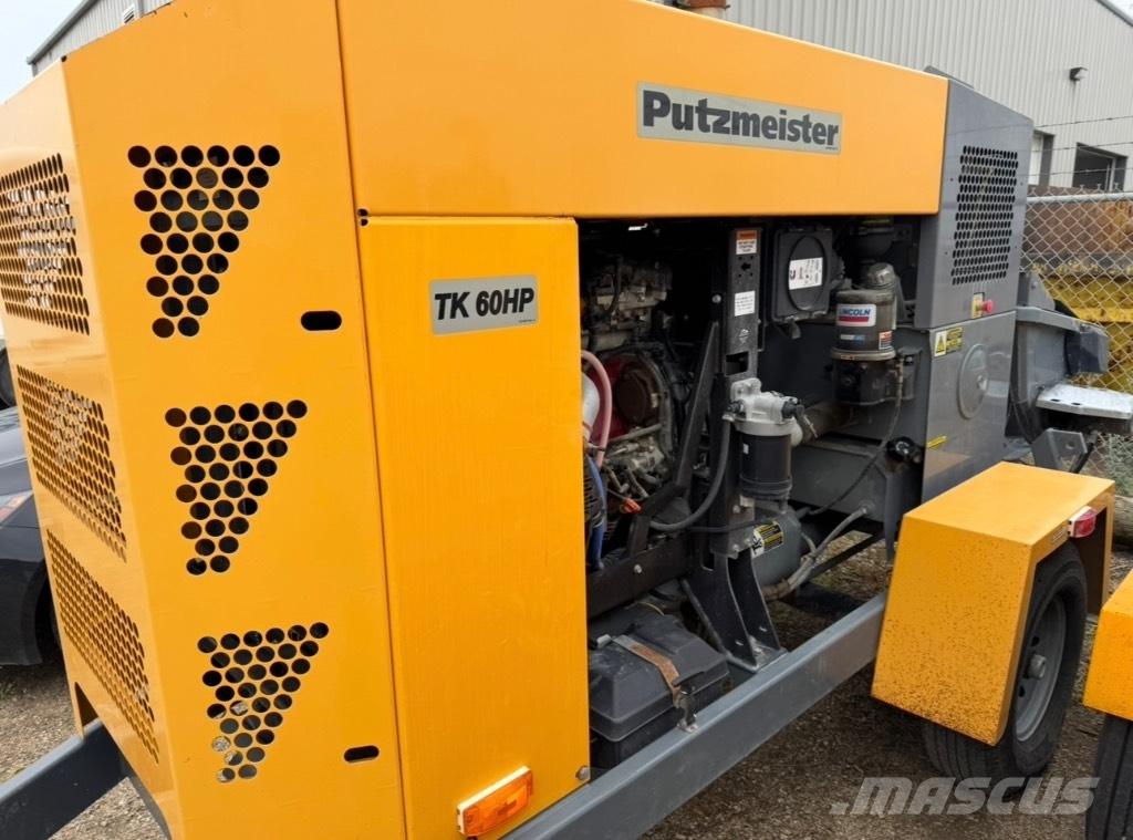 Putzmeister TK 60 HP Concrete pump trucks