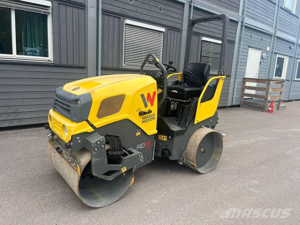 Wacker Neuson RD 18 Twin drum rollers