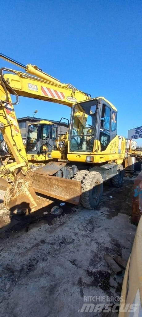 Komatsu PW 160-7 Wheeled excavators