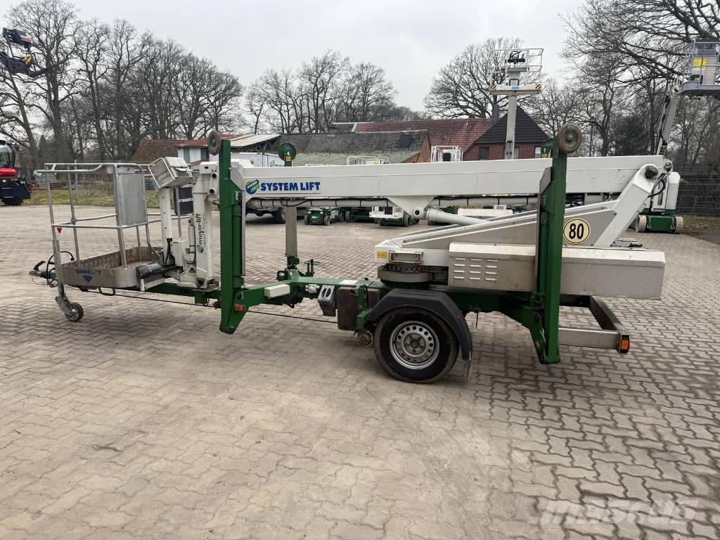 Omme 1300 EB Trailer mounted aerial platforms