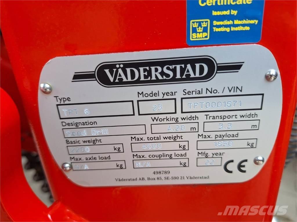 Väderstad TPT-6 Drills