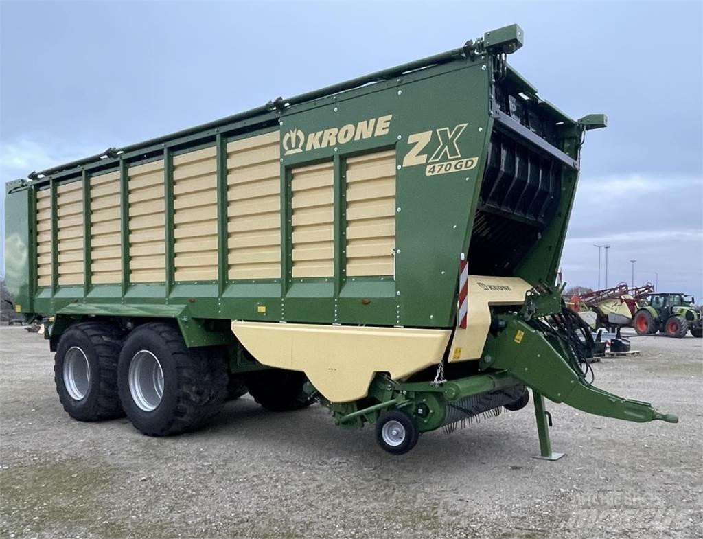 Krone ZX 470 GD Self loading trailers