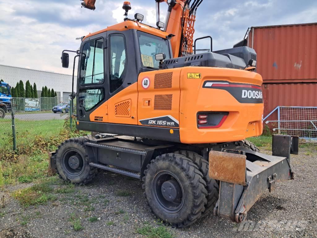 Doosan DX165WR-7 Wheeled excavators