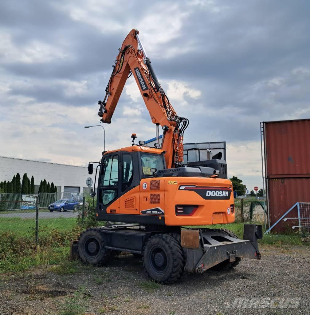 Doosan DX165WR-7 Wheeled excavators