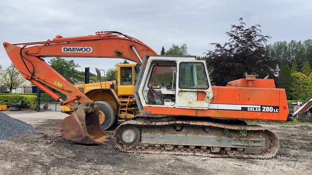Daewoo Solar 280 LC Crawler excavators