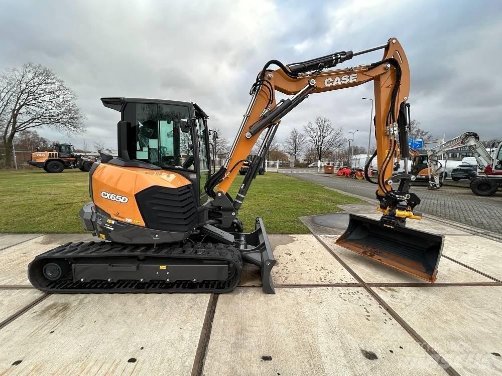 CASE CX65D Midi excavators  7t - 12t