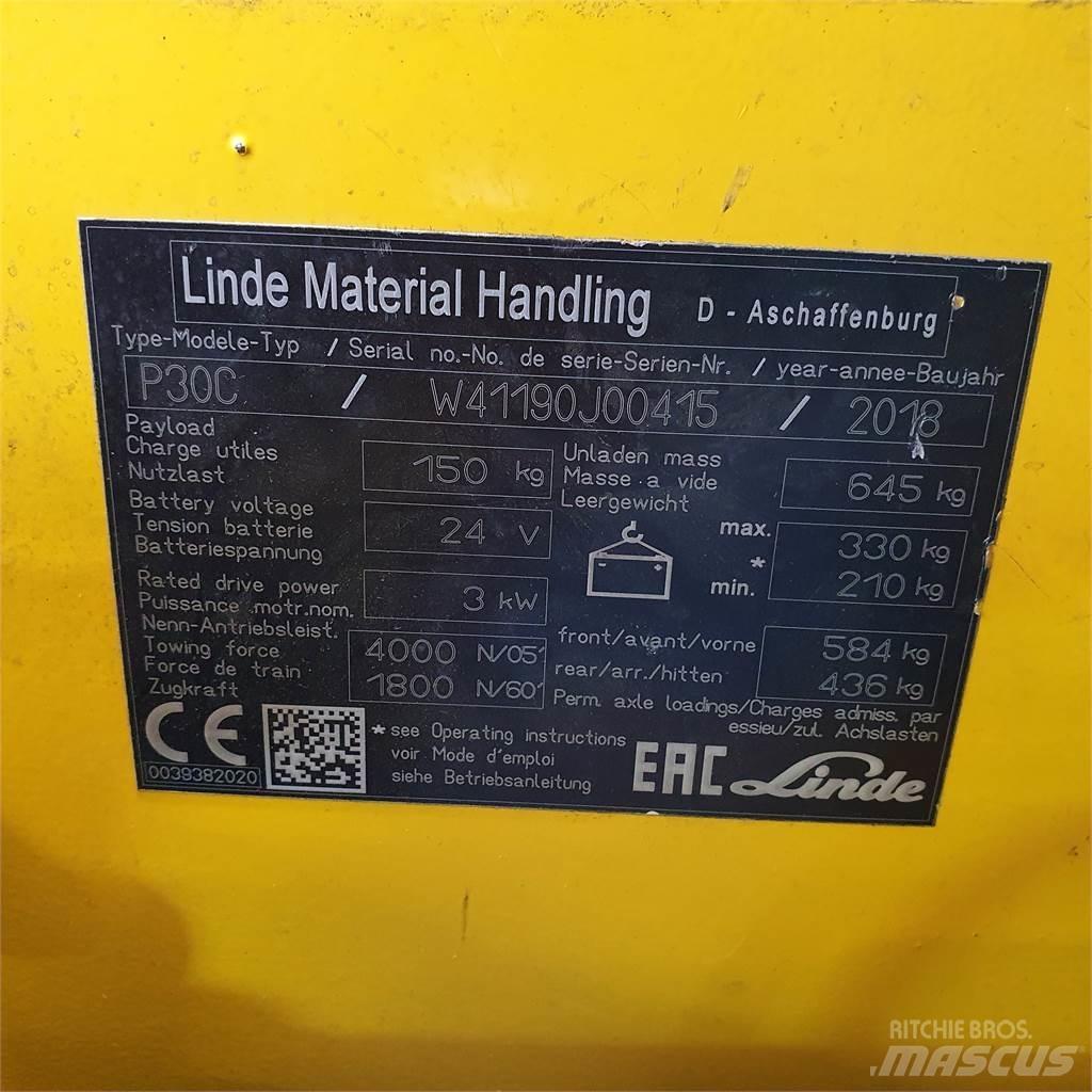 Linde P30C Towing trucks
