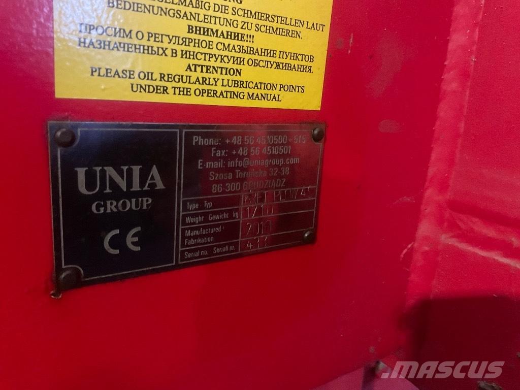 Unia Kret plov Chisel ploughs