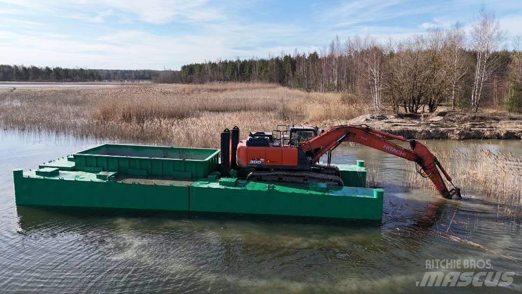  Dredge pontoon barge Dredgers