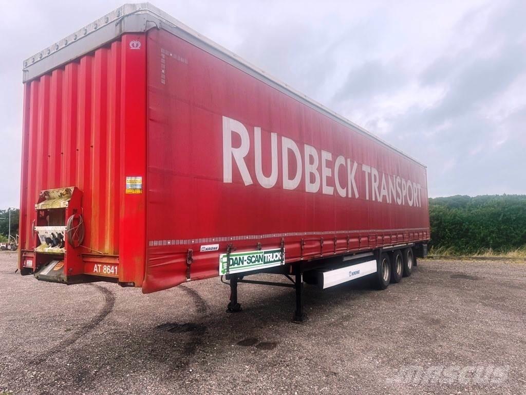 Krone 3 aksl. Curtainsider semi-trailers