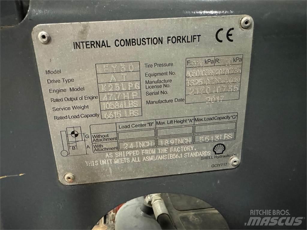 Boss FY30 Forklift trucks - others