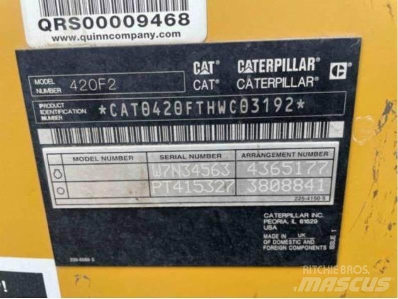 CAT 420F2 Backhoe loaders