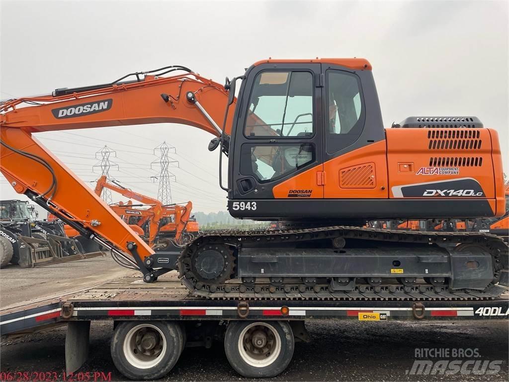 Doosan DX140 LC-5 Crawler excavators