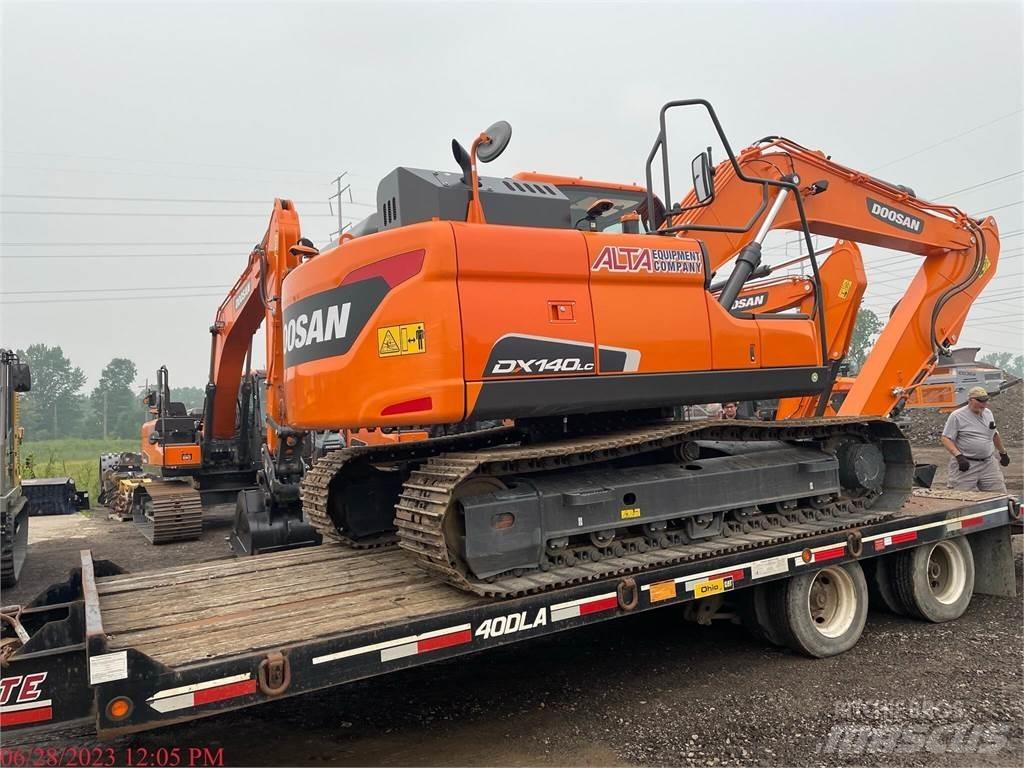 Doosan DX140 LC-5 Crawler excavators