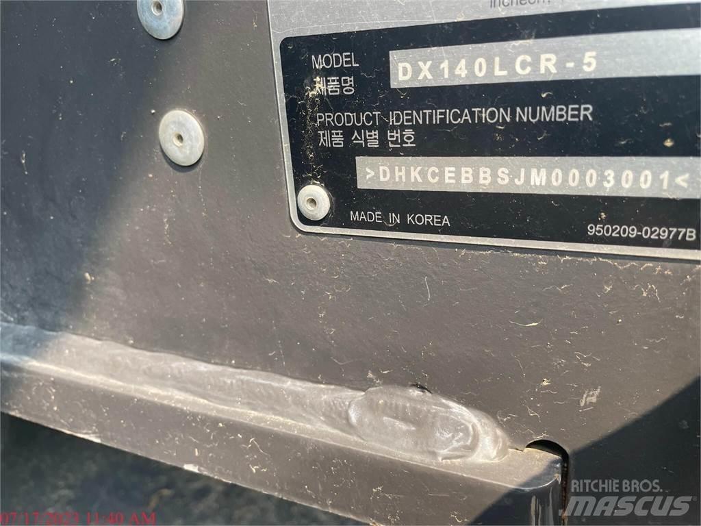 Doosan DX140 LC-5 Crawler excavators