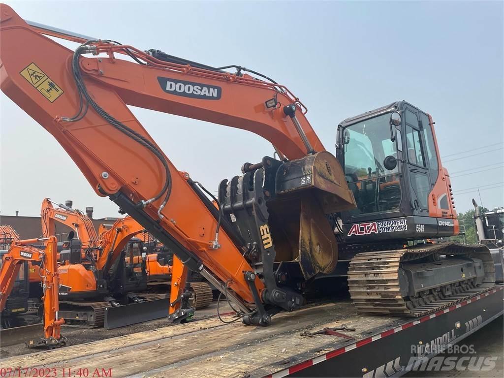 Doosan DX140 LC-5 Crawler excavators