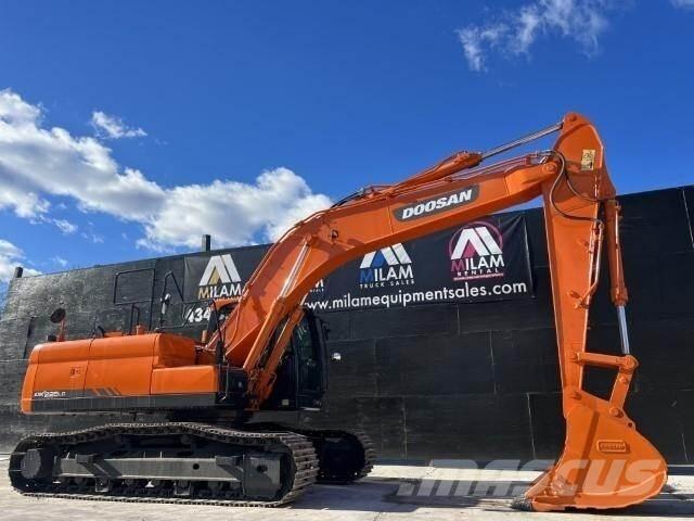 Doosan DX225 LC Crawler excavators