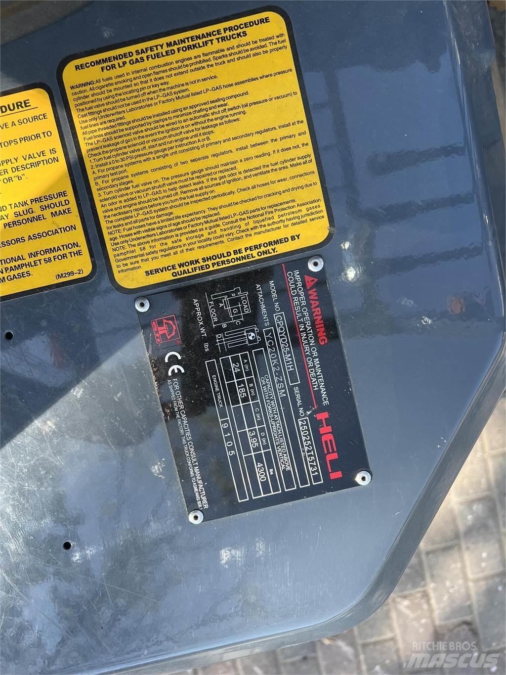 Heli CPQYD25 Forklift trucks - others