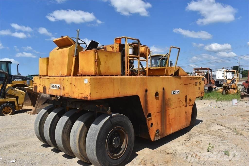 Ingram 9-6000 Pneumatic tired rollers