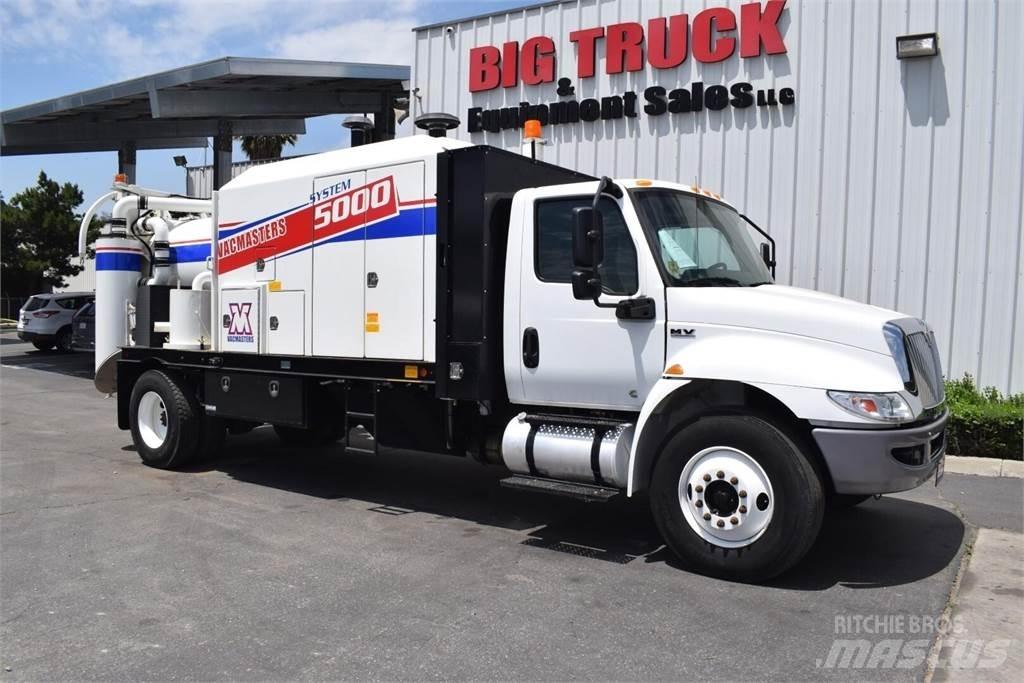 International MV Tanker trucks