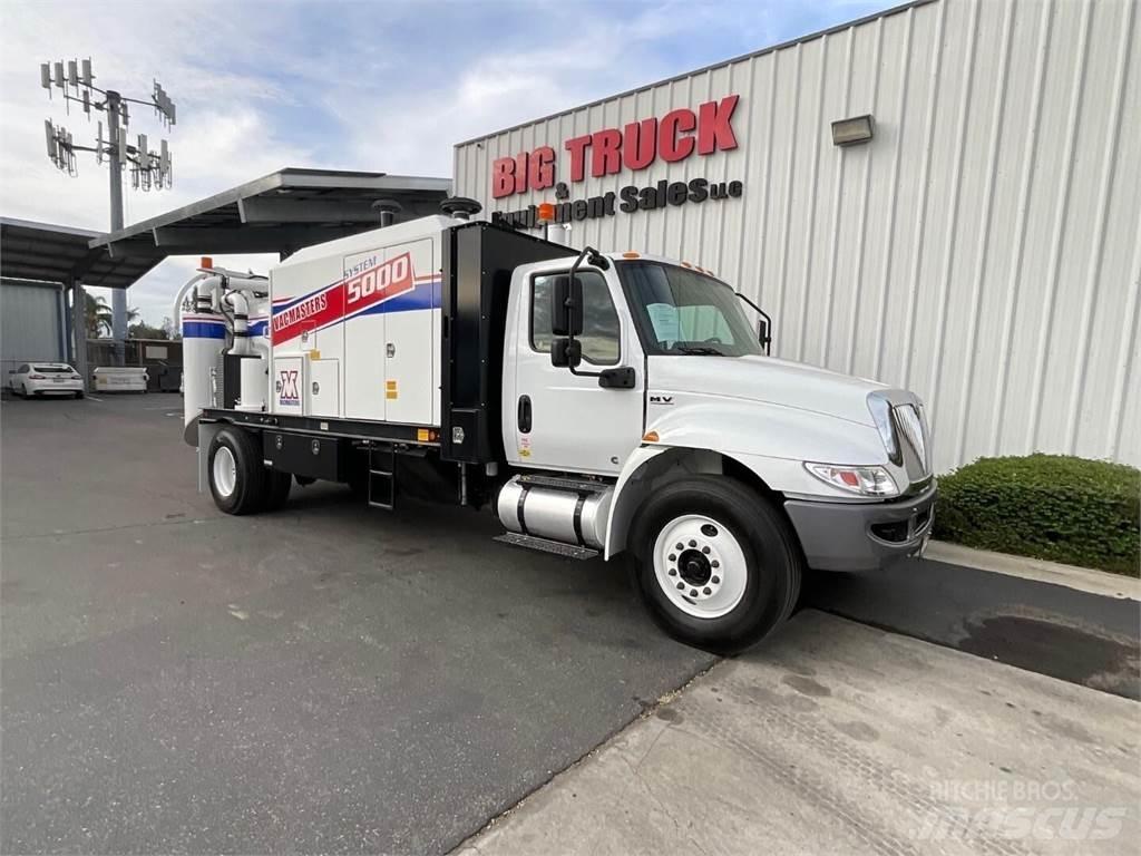 International MV Tanker trucks