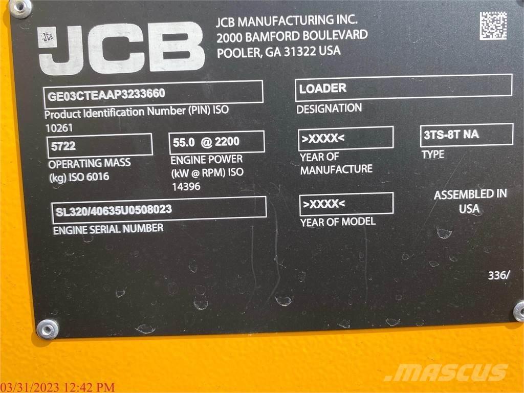 JCB 3TS-8T Skid steer loaders