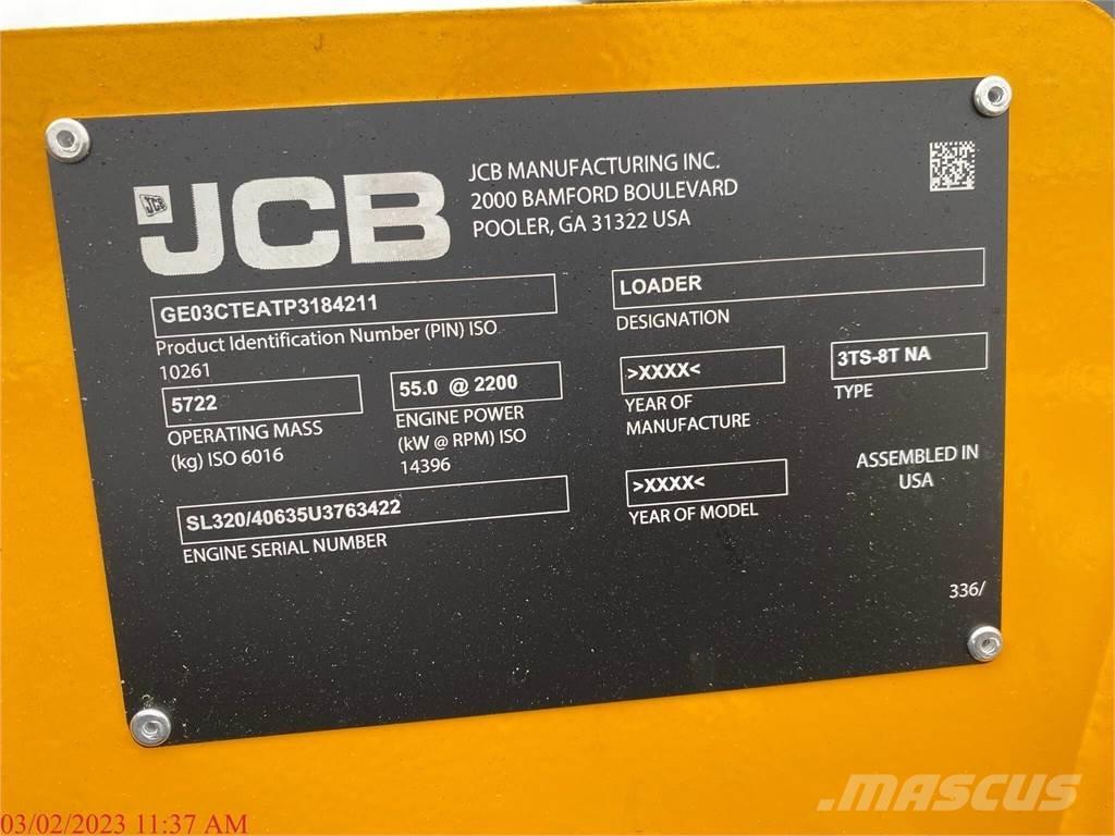JCB 3TS-8T Skid steer loaders