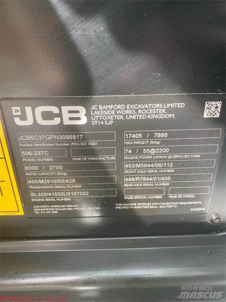 JCB 506-23TC Telescopic handlers